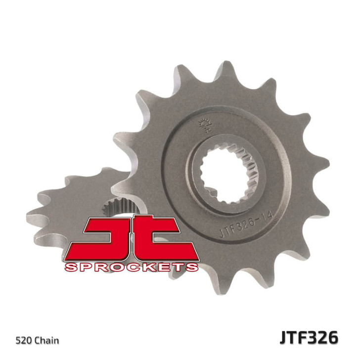 Pignon jt sprockets acier standard 326 - 520 - 12 dents