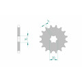 Pignon AFAM acier standard 28200 - 428 - 16 dents | Oxmoto