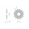 Pignon AFAM acier standard 24302 - 520 - 15 dents | Oxmoto