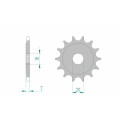 Pignon AFAM acier standard 22202 - 520 - 12 dents | Oxmoto