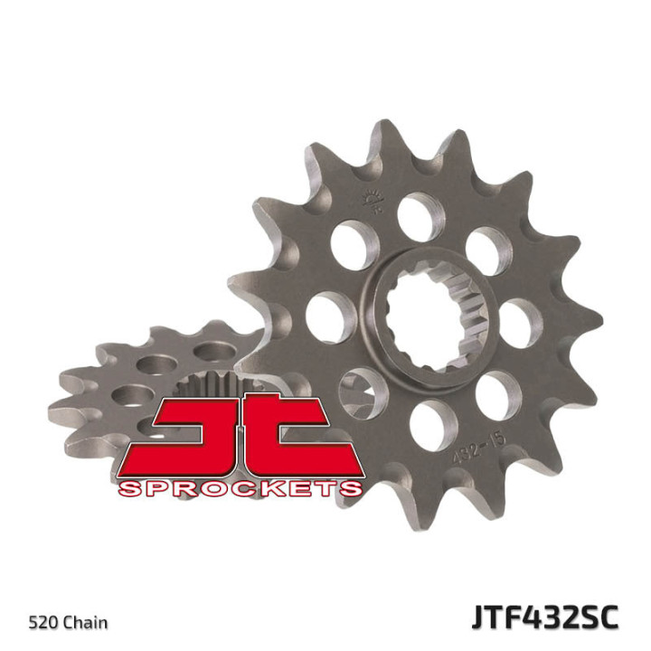 Pignon jt sprockets acier anti-boue 432 - 520 - 14 dents