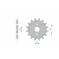 Pignon AFAM acier standard 20108 - 428 - 15 dents | Oxmoto
