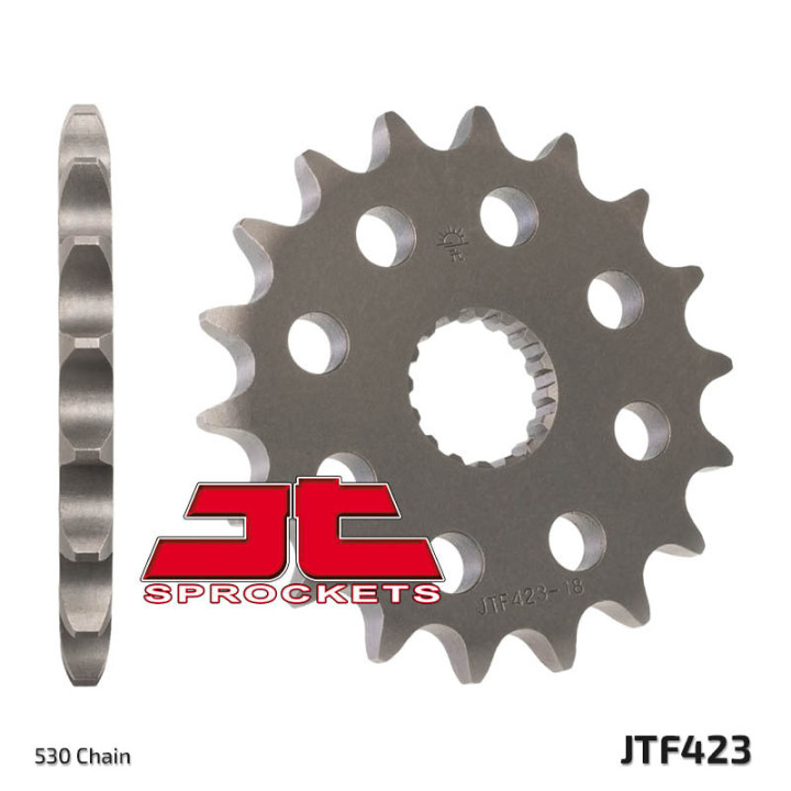 Pignon jt sprockets acier standard 423 - 530 - 16 dents