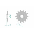 Pignon AFAM acier standard 64201 - 520 - 13 dents | Oxmoto