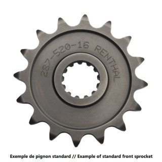 Pignon Renthal acier standard 252 - 520 - 13 dents | Oxmoto