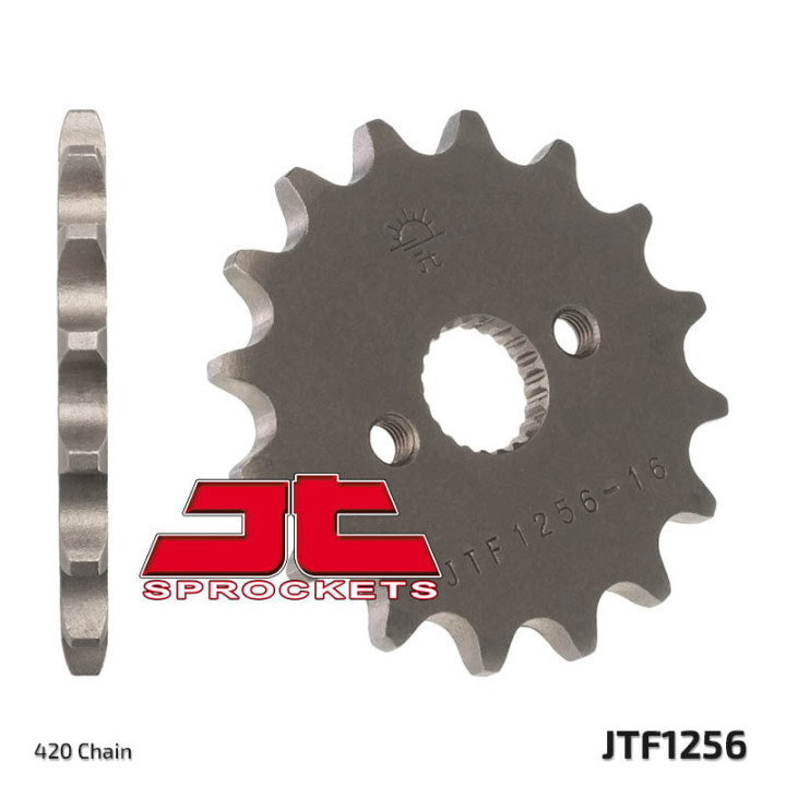 Pignon jt sprockets acier standard 1256 - 420 - 14 dents