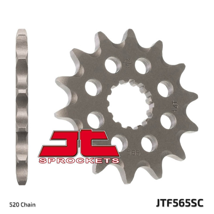 Pignon jt sprockets acier anti-boue 565 - 520 - 12 dents
