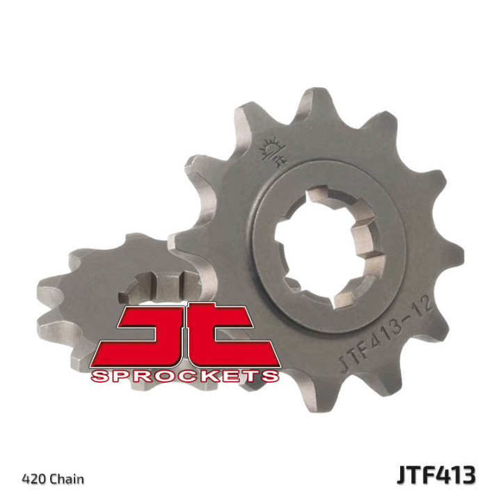 Pignon jt sprockets acier standard 413 - 420 - 14 dents