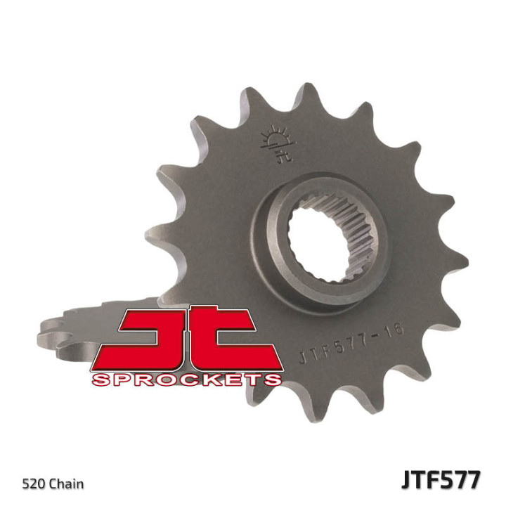 Pignon jt sprockets acier standard 577 - 520 - 16 dents