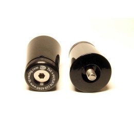 Embouts de guidon R&G RACING noir BMW | Oxmoto