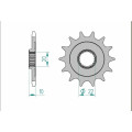 Pignon AFAM acier standard 43302 - 520 - 13 dents | Oxmoto