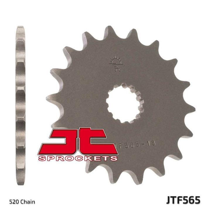 Pignon jt sprockets acier standard 565 - 520 - 16 dents