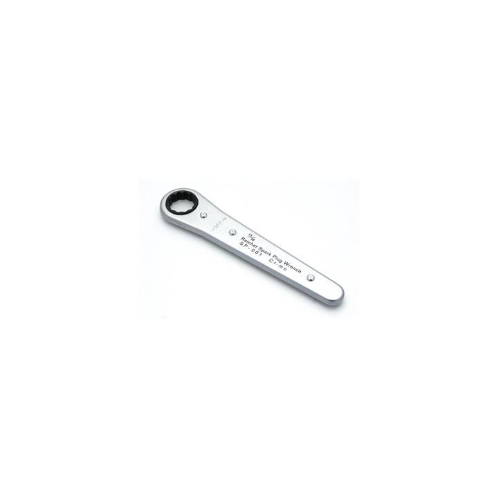 Clé à bougie plate à cliquet Bihr 21mm | Oxmoto