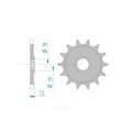 Pignon AFAM acier standard 20206 - 520 - 12 dents | Oxmoto