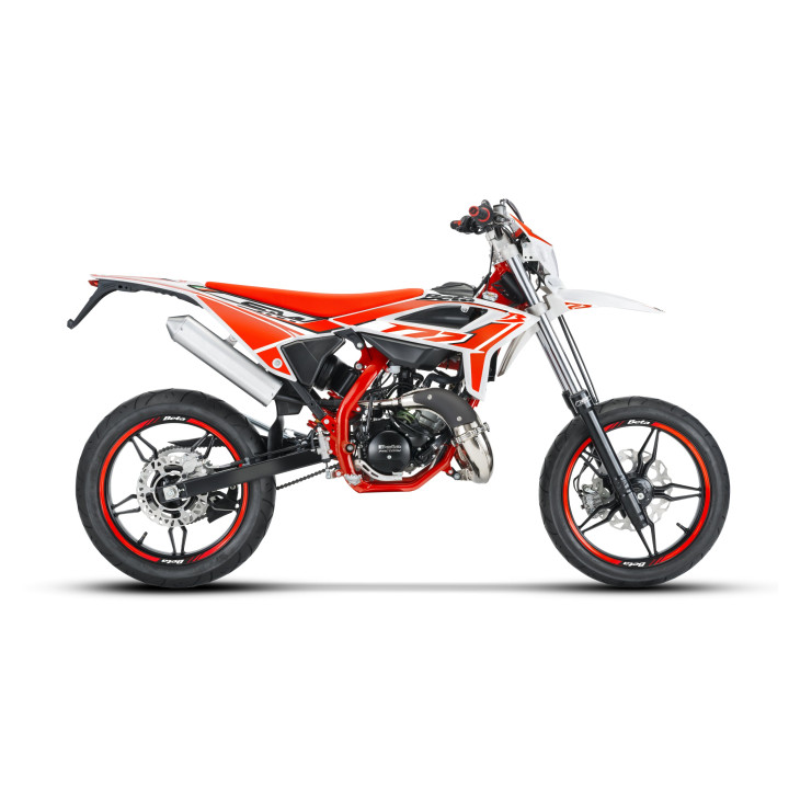 Beta 50 rr motard sport 2T - année 2026 blanc | Oxmoto