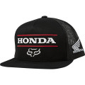 Casquette FOX Honda noire | Oxmoto