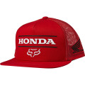 Casquette FOX Honda rouge | Oxmoto