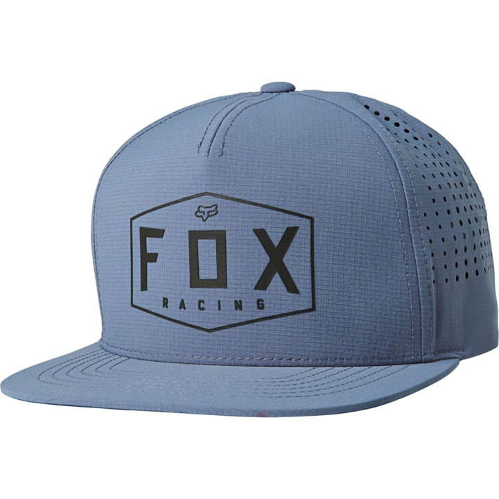 Casquette FOX snapback crest bleu | Oxmoto