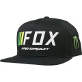 Casquette FOX pro circuit noir | Oxmoto