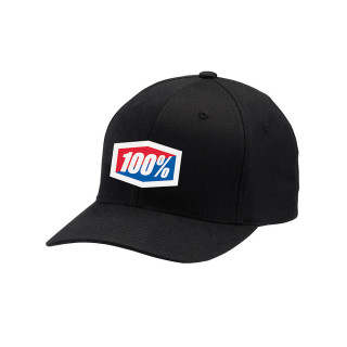 Casquette 100% classic noir | Oxmoto