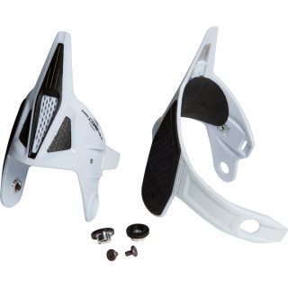 Pièce de talon FOX mx15 instinct droite blanc/gris | Oxmoto