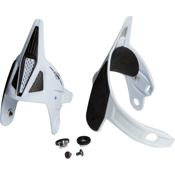 Pièce de talon FOX mx15 instinct droite blanc/gris | Oxmoto