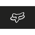 Stickers FOX head 17,5cm noir | Oxmoto