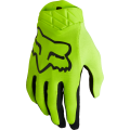 Gants FOX airline jaune fluo 2022 | Oxmoto