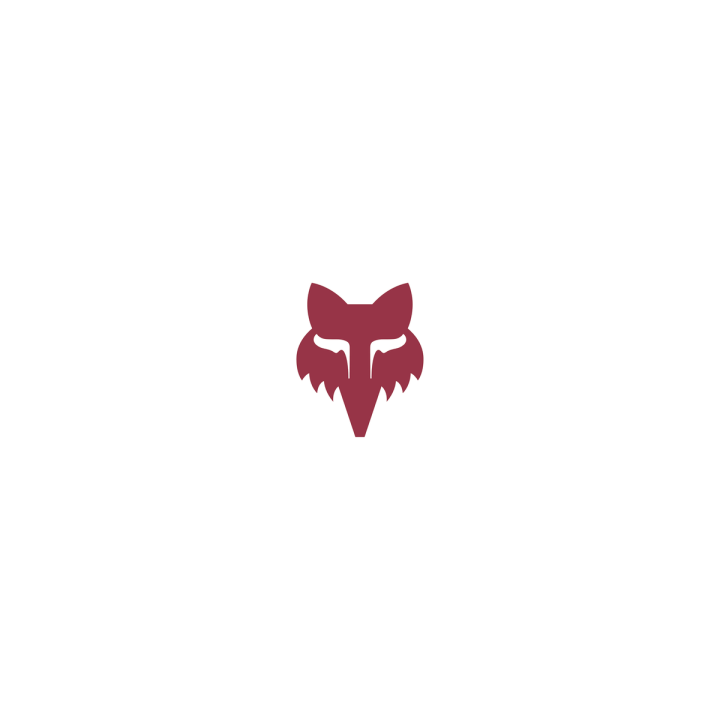 Stickers FOX legacy head 7,5cm rouge | Oxmoto