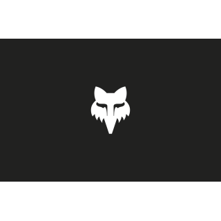 Stickers FOX legacy head 7,5cm blanc | Oxmoto