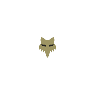 Stickers FOX legacy head 7,5cm or | Oxmoto