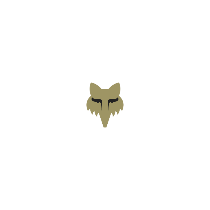 Stickers FOX legacy head 7,5cm or | Oxmoto