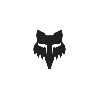 Stickers FOX legacy head 14cm noir | Oxmoto