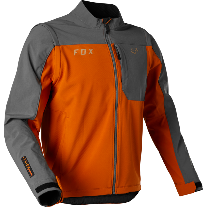 Veste softshell FOX legion orange | Oxmoto