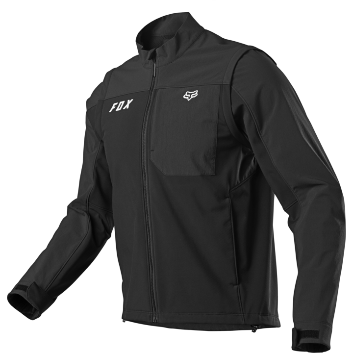 Veste softshell FOX legion noir/gris | Oxmoto