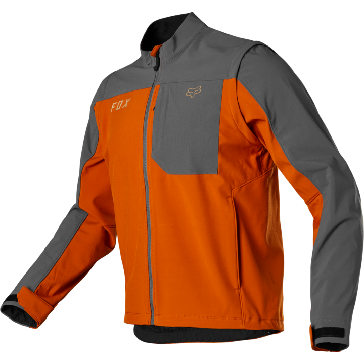 Veste softshell FOX legion orange | Oxmoto