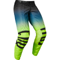 Pantalon FOX airline reepz noir/jaune 2022 | Oxmoto
