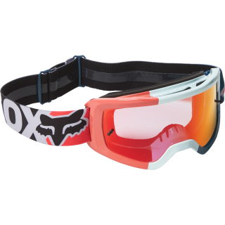 Lunette FOX main trice spark gris/orange | Oxmoto