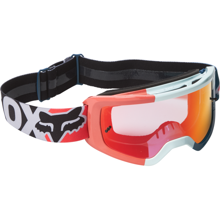 Lunette FOX main trice spark gris/orange | Oxmoto