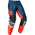 Pantalon FOX 180 trice gris/orange 2022 | Oxmoto