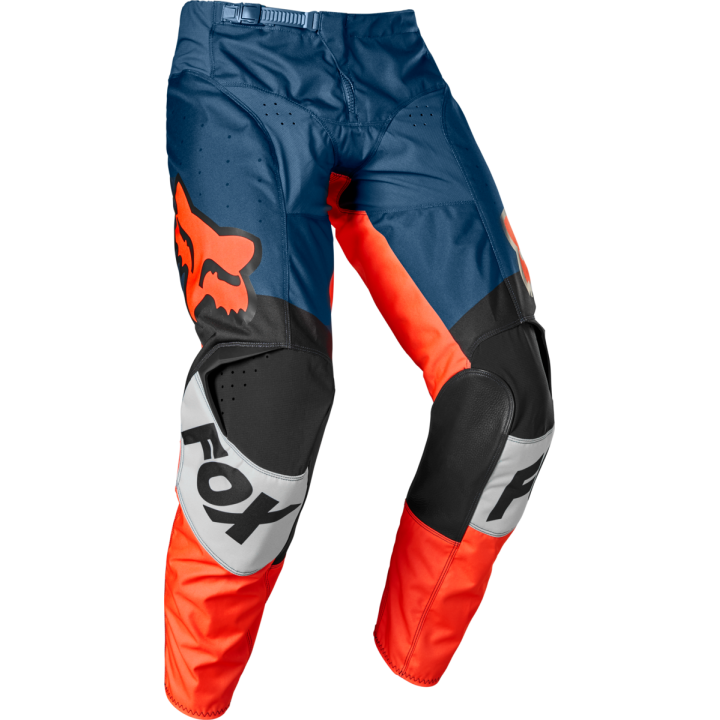 Pantalon FOX 180 trice gris/orange 2022 | Oxmoto