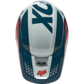 Casque FOX v1 trice gris/orange 2022 | Oxmoto