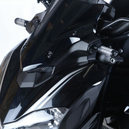 Adaptateur clignotant R&G RACING noir Kawasaki | Oxmoto