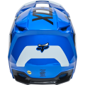 Casque FOX v1 lux bleu 2022 | Oxmoto