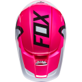 Casque FOX v1 lux rose 2022 | Oxmoto