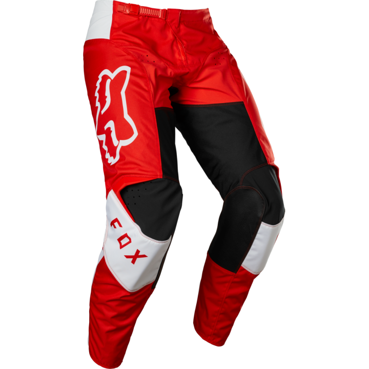 Pantalon enfant FOX 180 lux rouge 2022 | Oxmoto