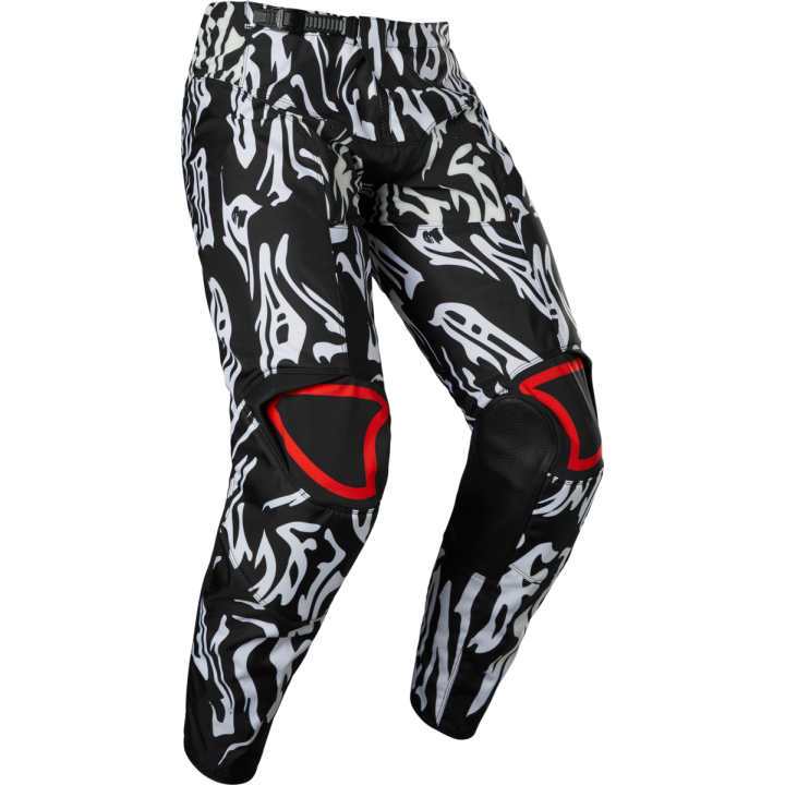 Pantalon enfant FOX 180 preil noir/rouge | Oxmoto