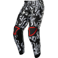 Pantalon enfant FOX 180 preil noir/rouge | Oxmoto