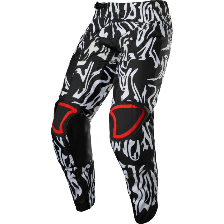 Pantalon enfant FOX 180 preil noir/rouge | Oxmoto