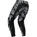 Pantalon enfant FOX 180 preil noir/rouge | Oxmoto